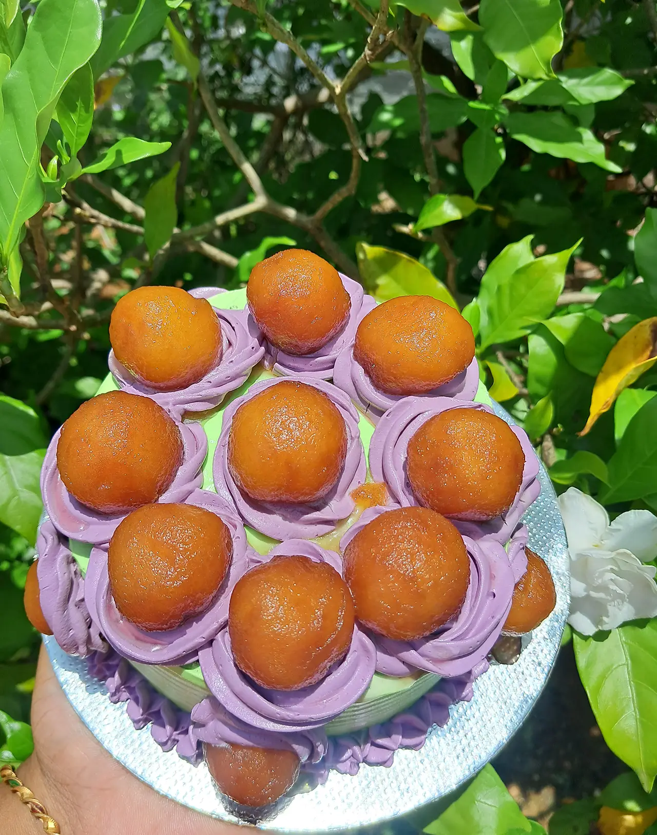 Custom Homemade Wedding Cake from Abi Home Baker