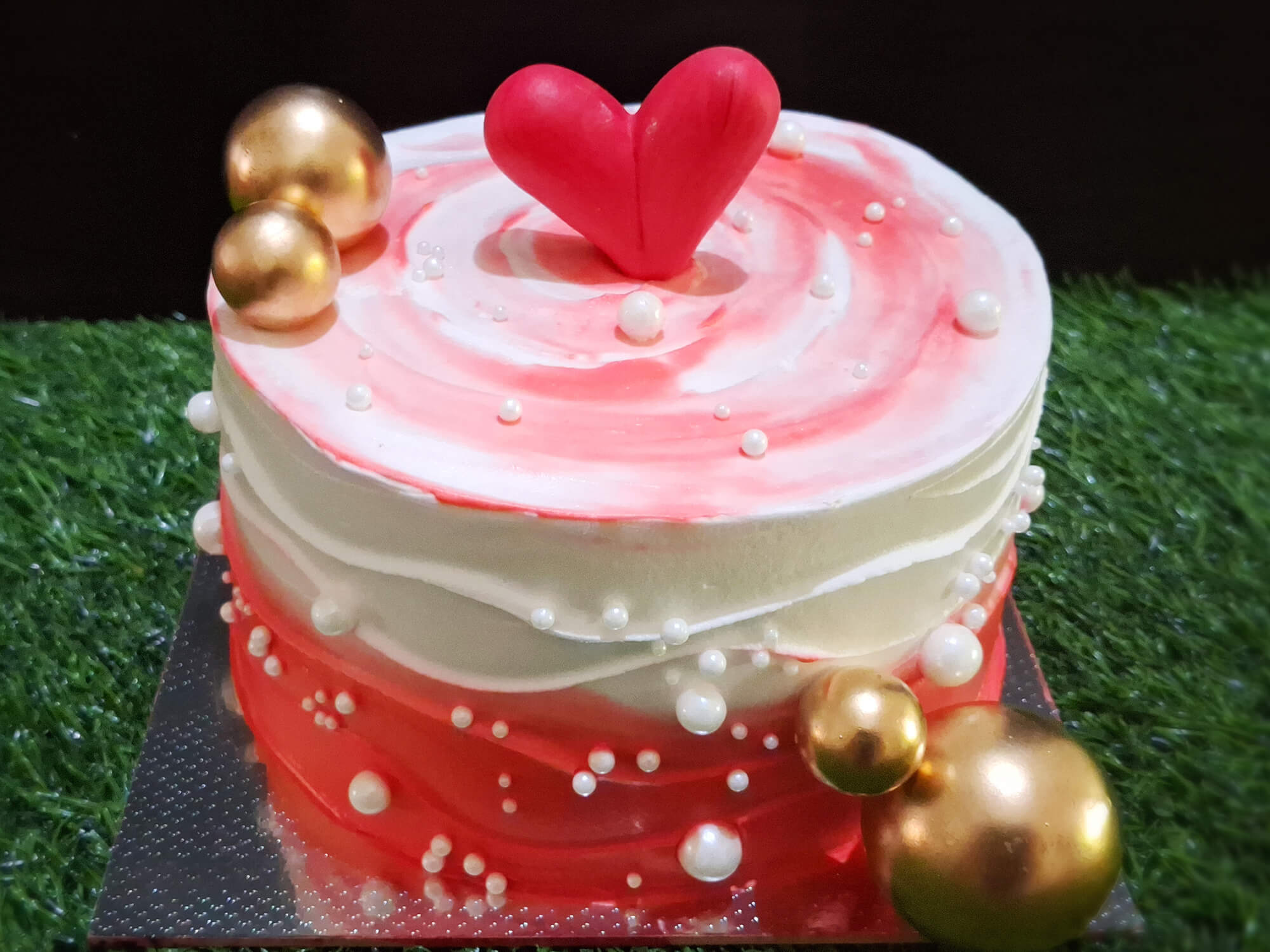 butterscotch anniversary cake by Abi Home Baker in Sathyamangalam – Homemade cakes for special occasions