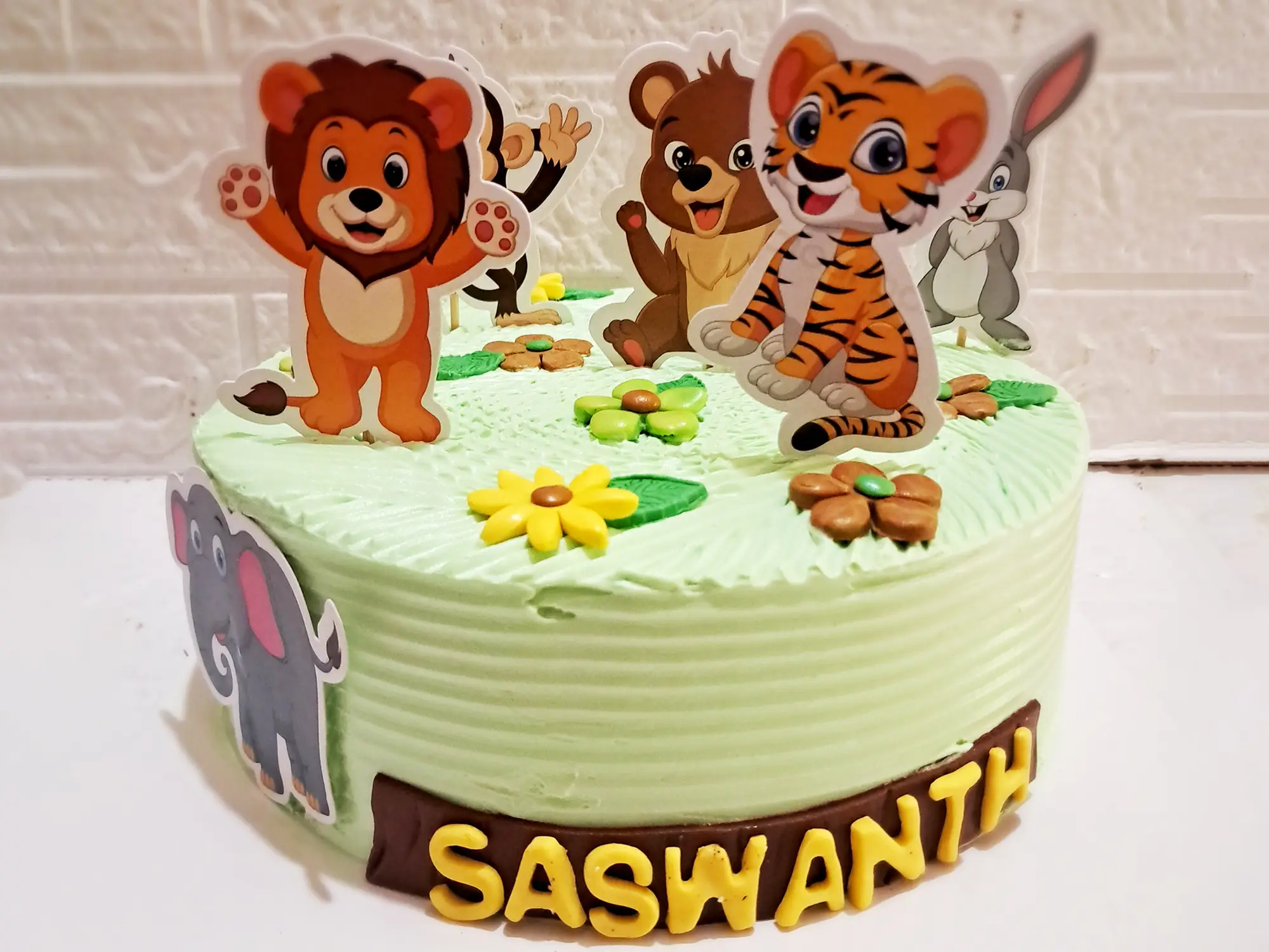 Homemade Mango Flavor Birthday Cake in Sathyamangalam