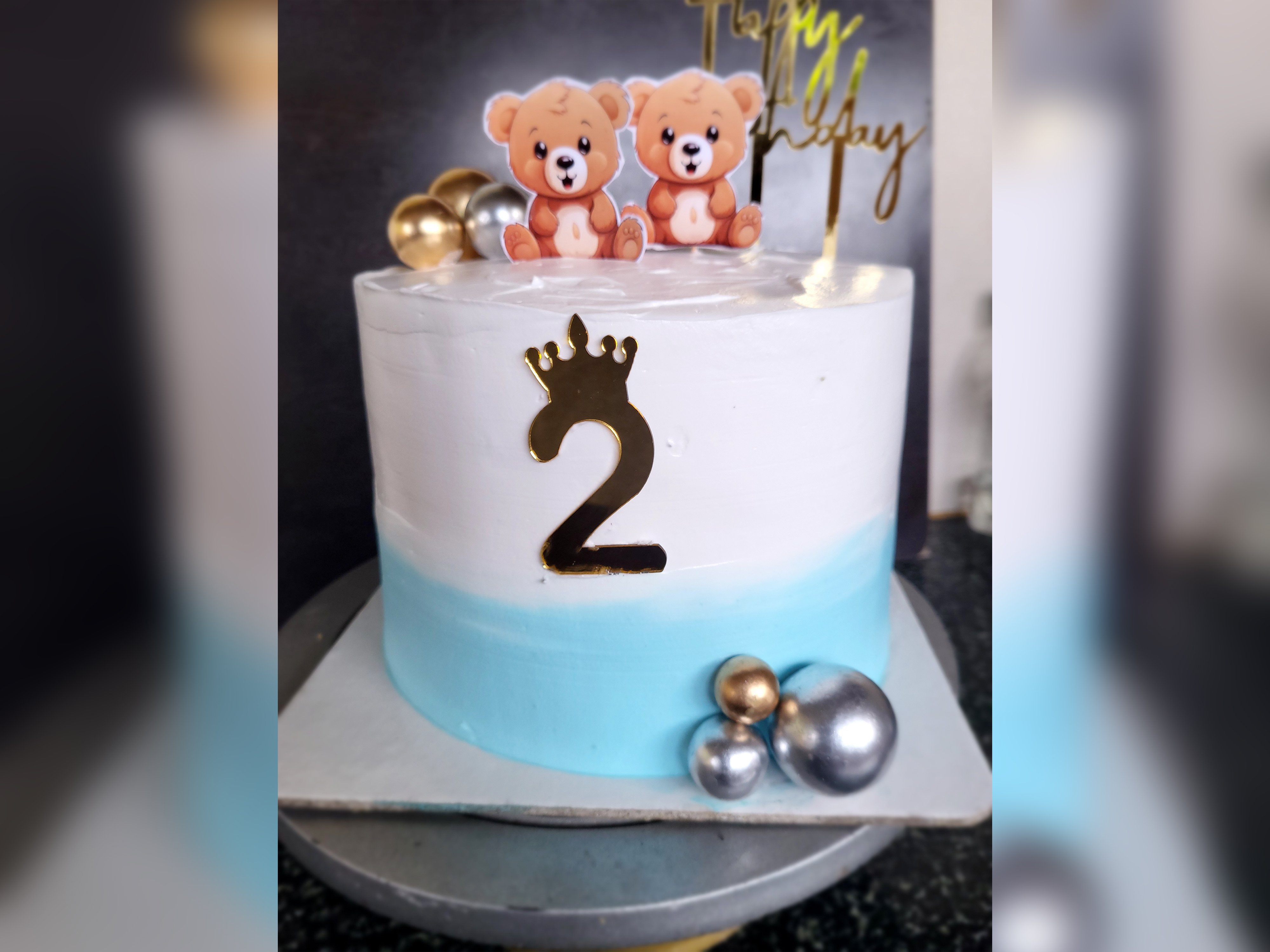 Homemade Blue Berry Cake Sathyamangalam