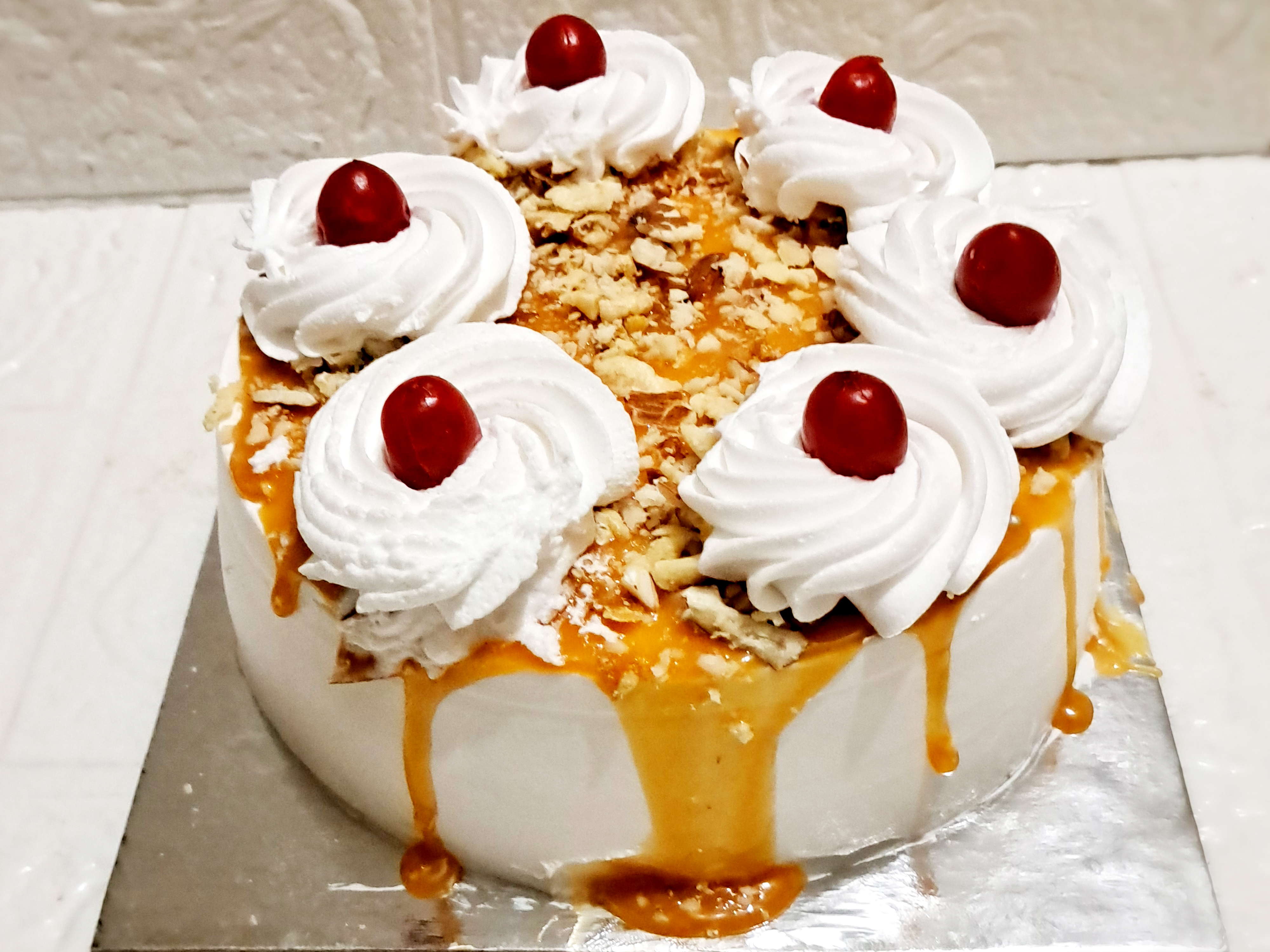 Homemade Butter Scotch Cake Gobichettipalayam