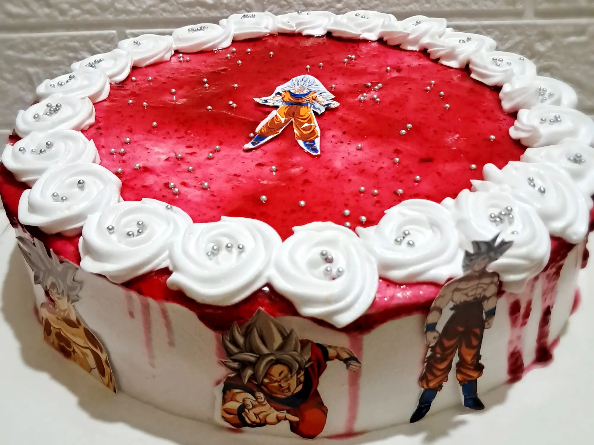 Customised Homemade Goku Cake Sathyamangalam