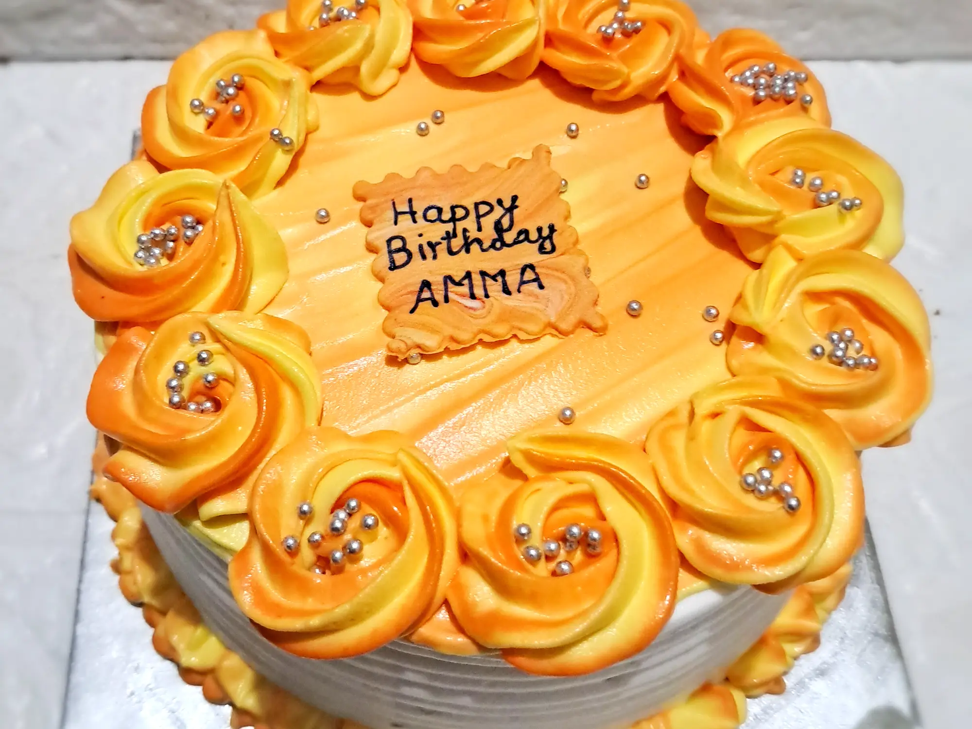 homemade vannila cake Sathyamangalam