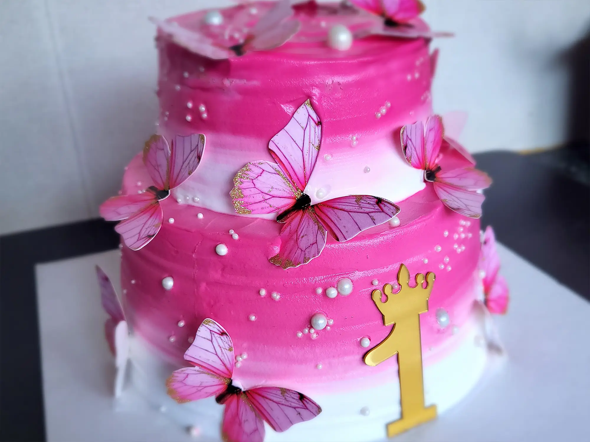Homemade Butterfly Theme Cake in Sathyamangalam by Abi