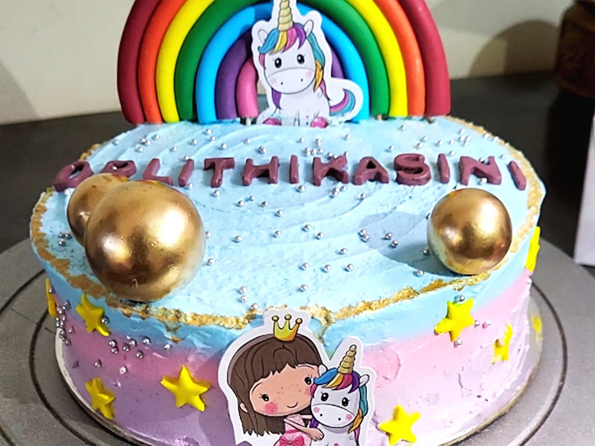 Homemade customised Cake Erode