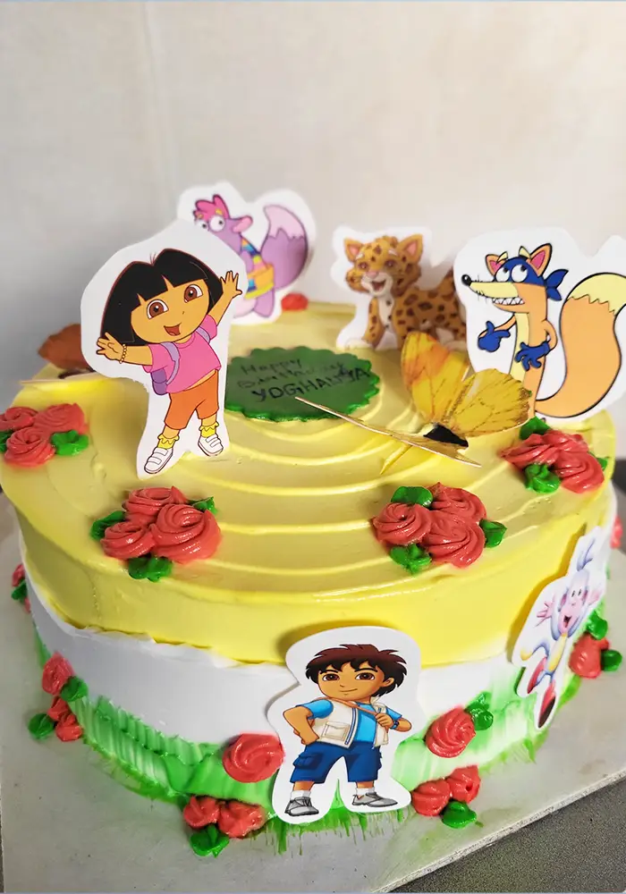 Variety of homemade fruit cakes available